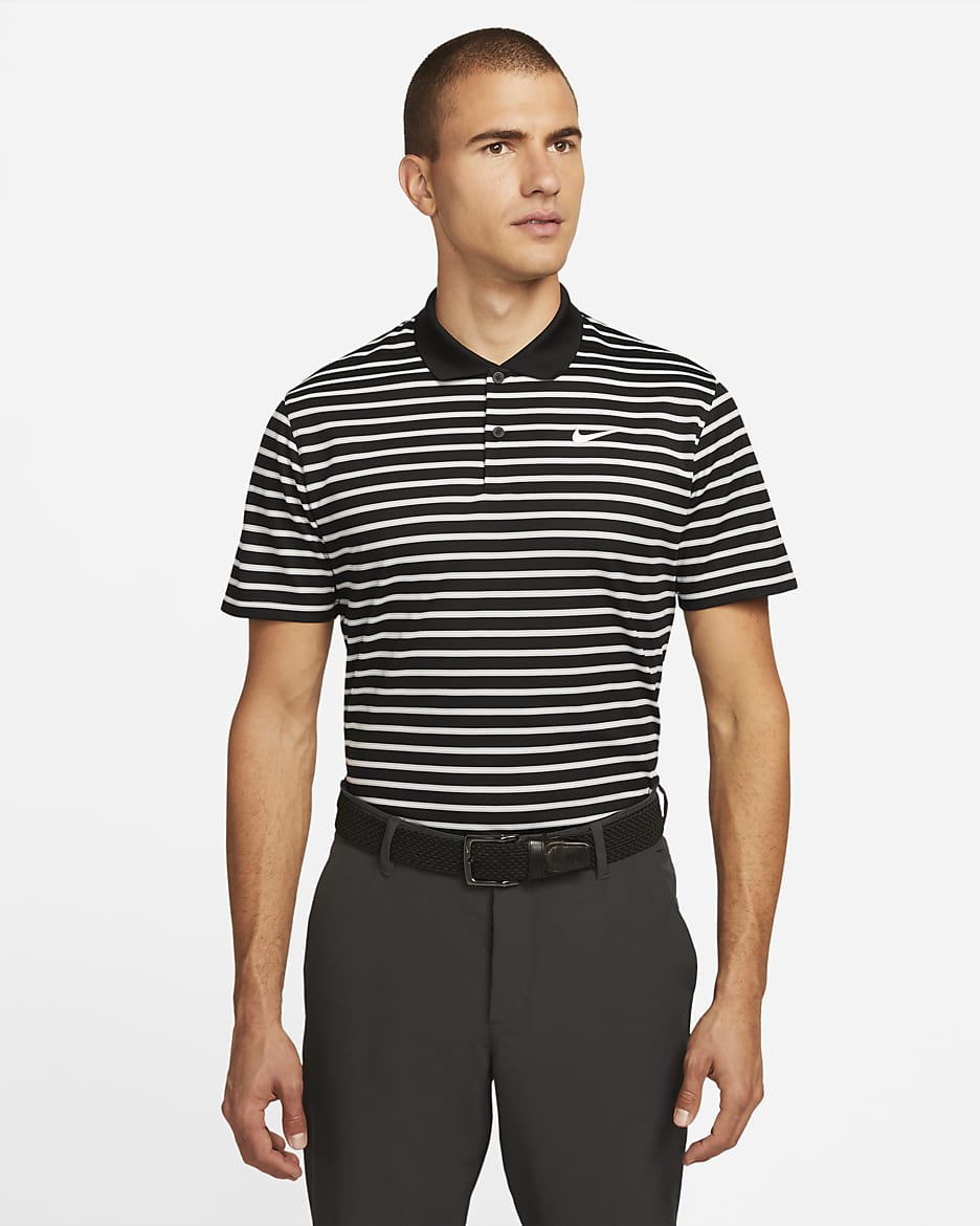 Nike Dri FIT Victory Men s Striped Golf Polo